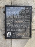 Iron Dock Plaque