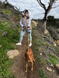 Walking with My Companion on the Trail