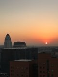 Sunset over the Metropolis
