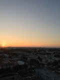 Sunset Over the Urban Skyline