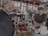 Family BBQ Feast at Restaurant