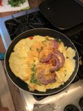 Sizzling Vegetable Omelet