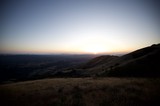 Golden Hour Fades Over Bay Area Hills