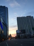 Neon Art Billboard at LA Live