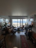 Breathtaking City View from a Cozy Living Room