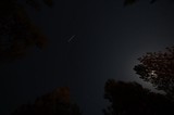 Satellite Trail Blazes Across Lassen's Star-Filled Sky