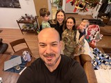 Family Holiday Selfie with Military Member
