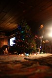 Festive Decor with Flaring Lights