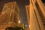 The Towering Cityscape at Night