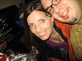 Dave and Penelope Celebrate Wedding Anniversary with Cake