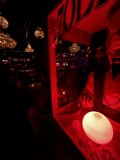Red Light Reflections at the Night Club