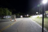 Nighttime Navigate: A Deserted Coachella Roadway