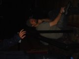 Relaxed Man on Vintage Chair