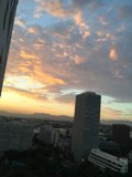Sunset over the Cityscape