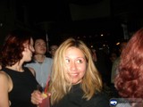 Red-Haired Beauty in the Nightclub