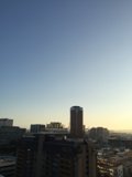 Los Angeles Metropolis from a Rooftop in Long Beach
