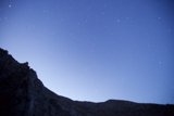 Night Sky Above the Mountain