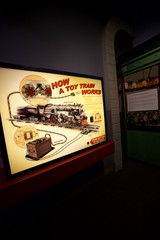 Interactive Toy Train Display at Railroad Museum