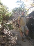 The Hiker and the Majestic Rock