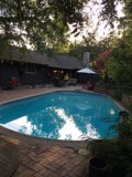 Resort-style Pool in Altadena Backyard