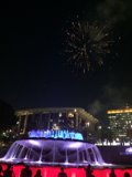 Fireworks Illuminating the Civic Center Mall
