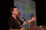 Captivating Presentation at Conference