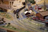 Miniature Railway Town at Rush Hour