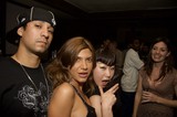 Friends Posing Together at a Nightclub Party 2006