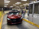 Red Sports Car Parked at San Antonio Terminal Garage