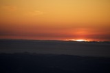 Fiery Sunset Over Bay Area from Mount Diablo