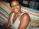 Joyful Moment on the Cozy Bed