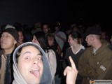 Funny Face in a Crowded Night Sky