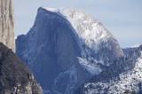 Half Dome in Winter Snow, Yosemite National Park