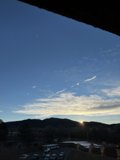 Sunset over Santa Fe Mountains