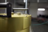 Golden Cylinder With Metal Handle