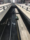 Driving on the Empty Freeway