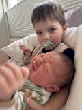 **Brotherly Moments at Home**