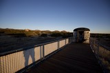 Desert Observation Deck at Golden Hour