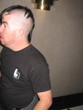 Shaved Head, Mohawk and Tattoos
