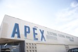 Apex Building's Bright Sky