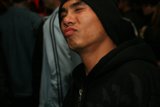 Black Hoodie in the Night