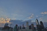 Setting Sun on the Metro Skyline