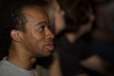 Dreadlocked Man in Thought