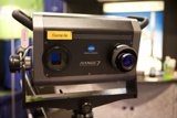 Blue-Lit Video Camera