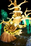 Majestic Glowfari Night: Serpentine Spectacle at Oakland Zoo