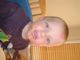 Messy-faced Baby