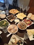 Traditional Georgian Feast Table
