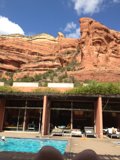 Relaxing by the Pool at Sedona Resort
