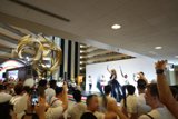 Vibrant Celebration in Motion