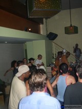 Nightclub with a DJ